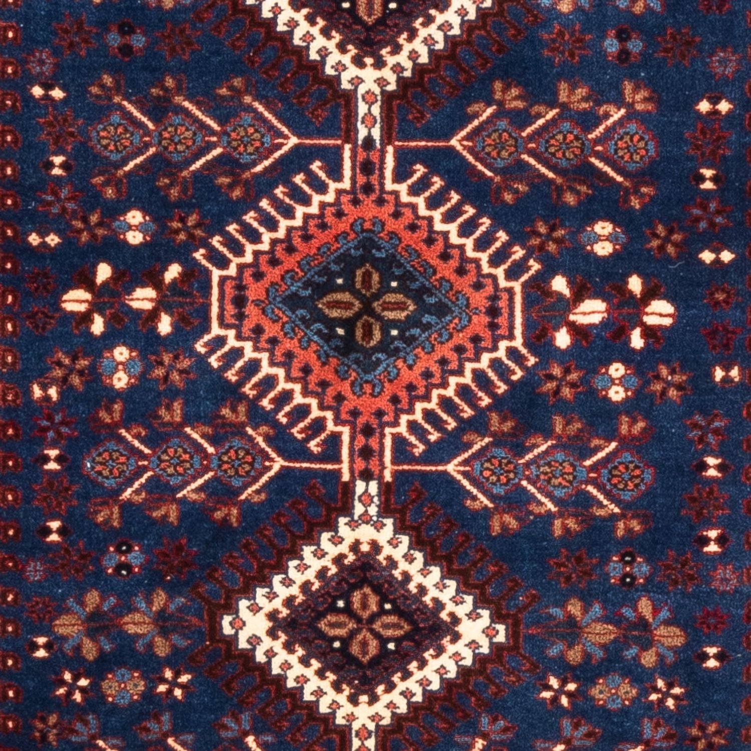 Løber Persisk tæppe - Nomadisk - 192 x 85 cm - mørkeblå