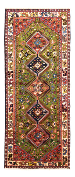 Løber Persisk tæppe - Nomadisk - 193 x 82 cm - grøn