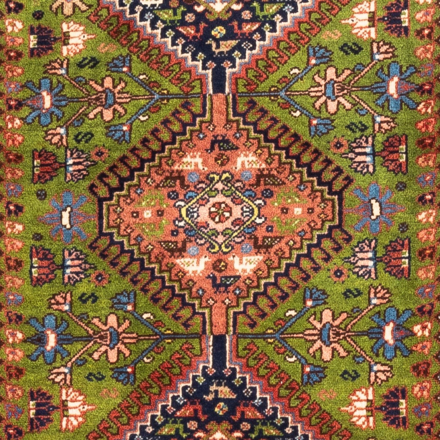 Løber Persisk tæppe - Nomadisk - 193 x 82 cm - grøn