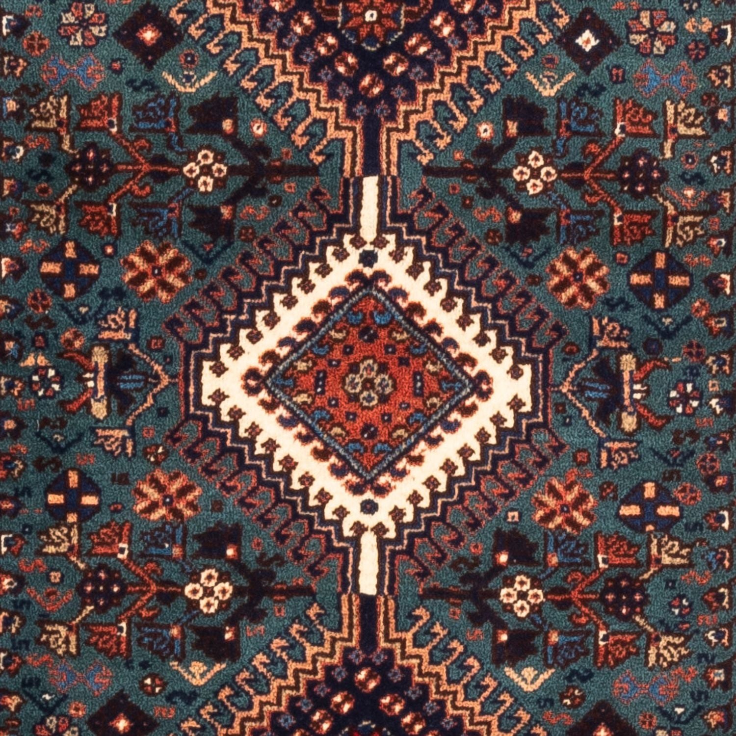 Løber Persisk tæppe - Nomadisk - 196 x 80 cm - blå