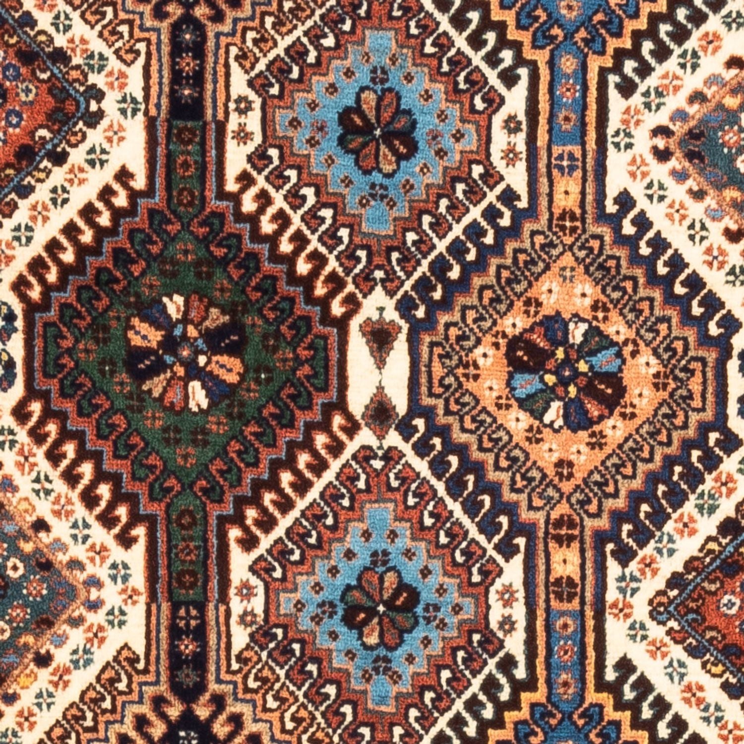 Løber Persisk tæppe - Nomadisk - 204 x 83 cm - creme