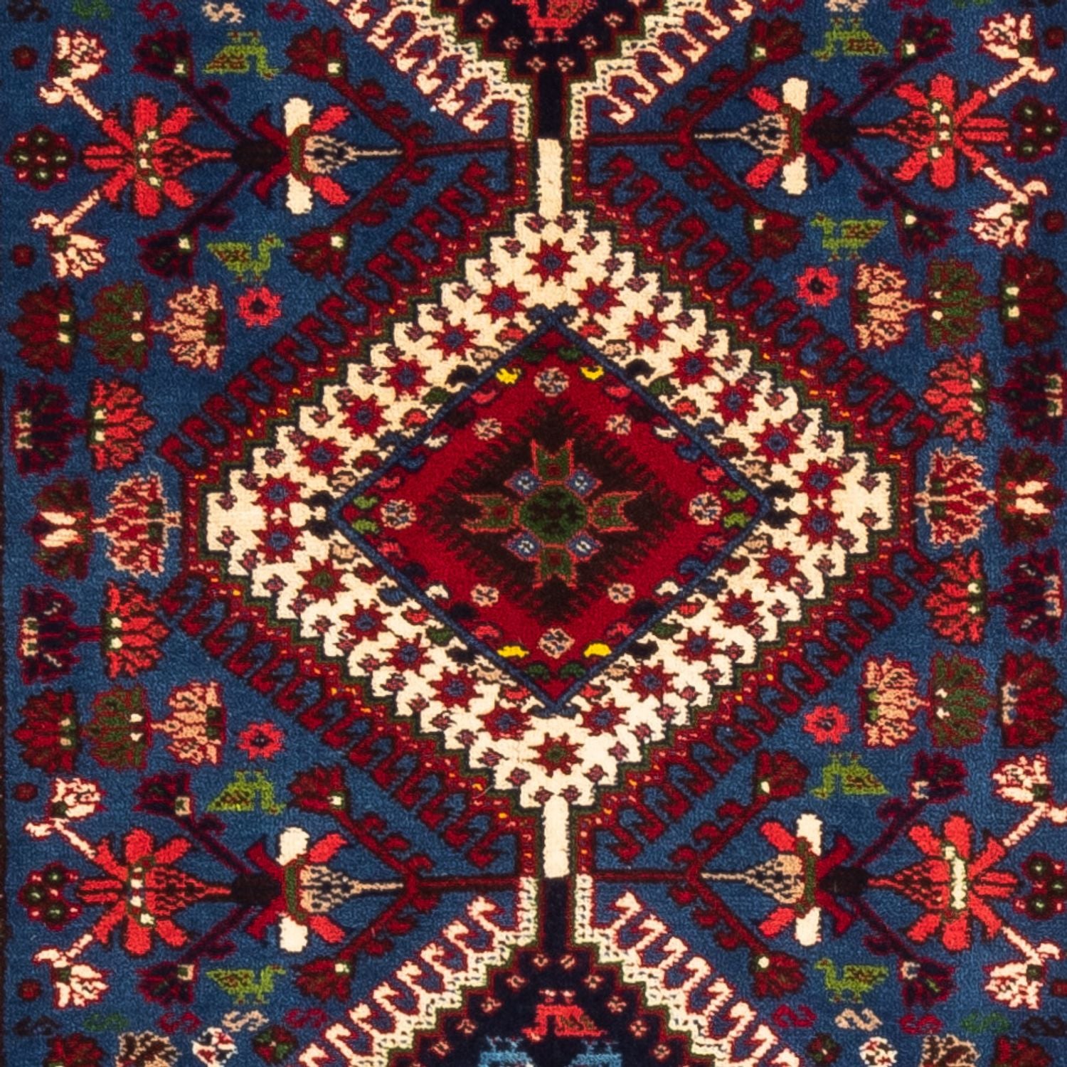 Løber Persisk tæppe - Nomadisk - 200 x 79 cm - blå