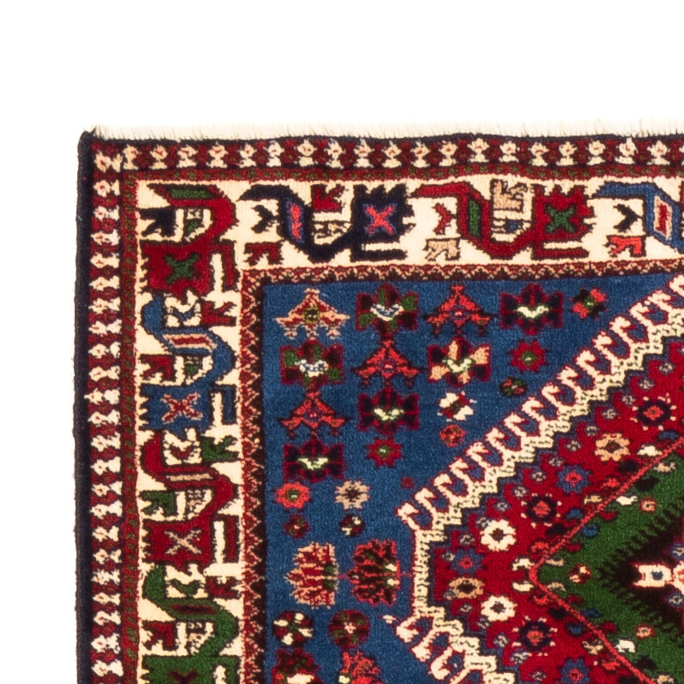 Løber Persisk tæppe - Nomadisk - 200 x 79 cm - blå