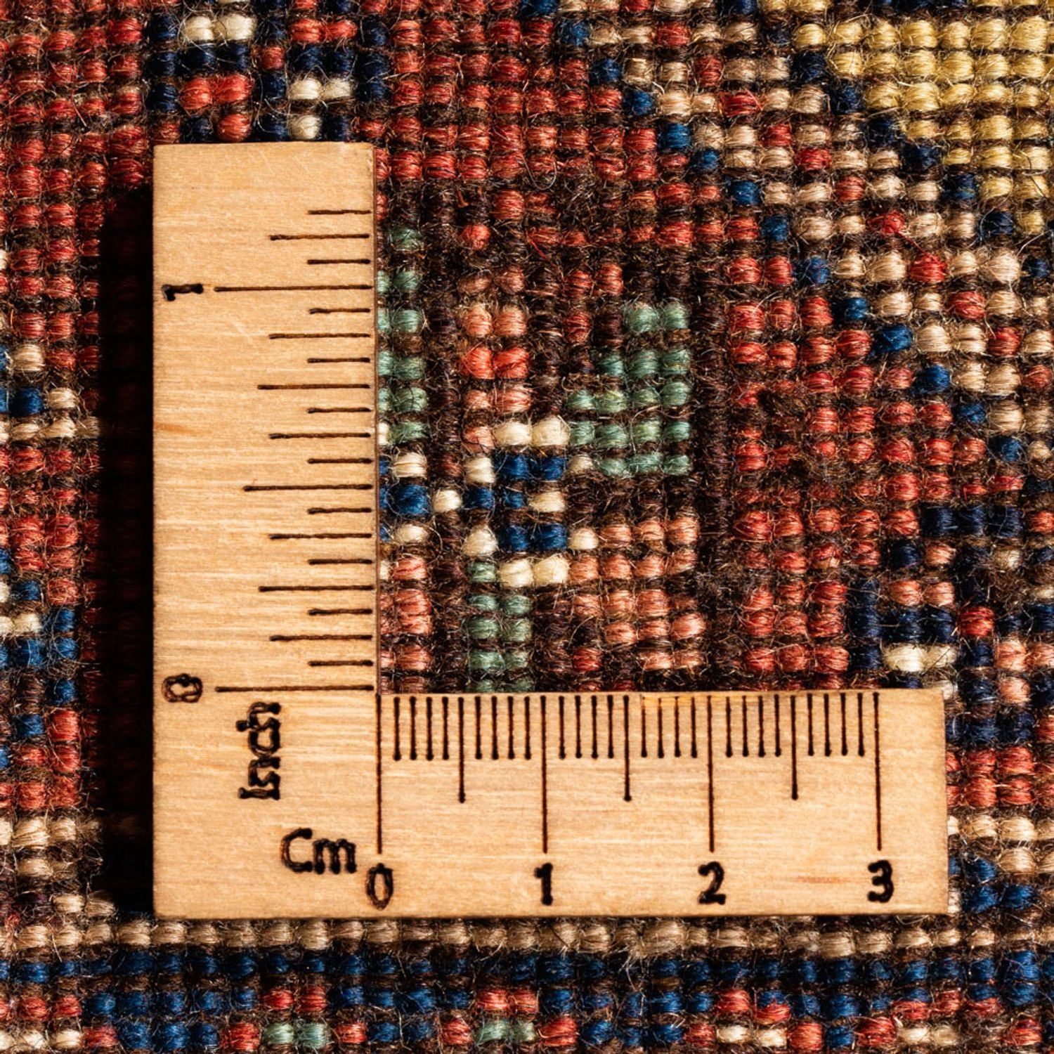 Persisk tæppe - Nomadisk - 140 x 74 cm - creme