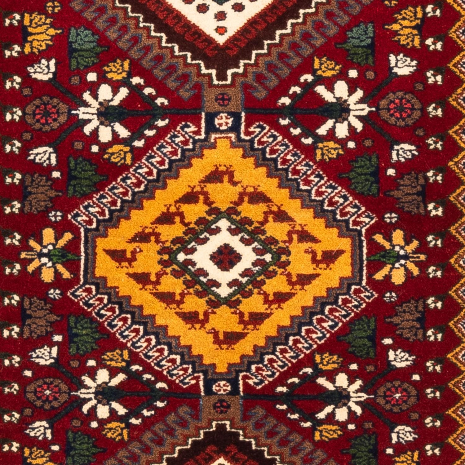 Løber Persisk tæppe - Nomadisk - 197 x 83 cm - rød