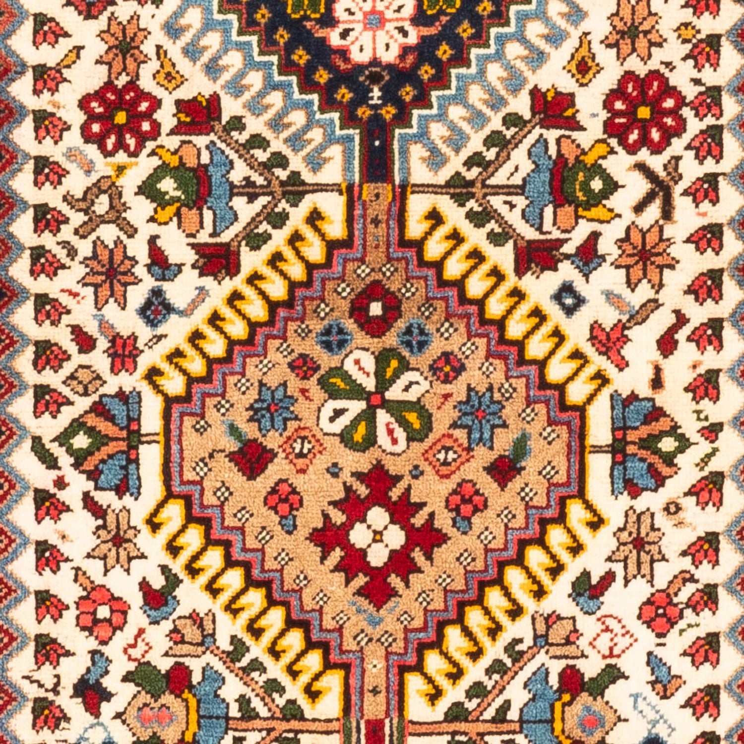 Løber Persisk tæppe - Nomadisk - 188 x 82 cm - creme