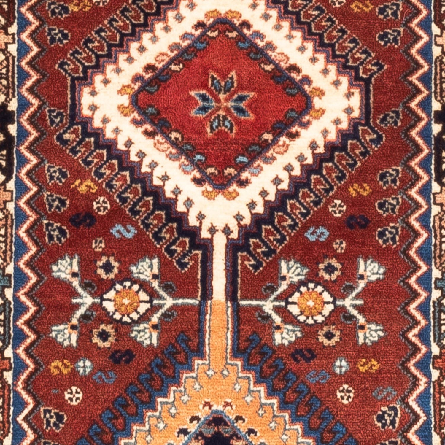 Løber Persisk tæppe - Nomadisk - 194 x 60 cm - rød