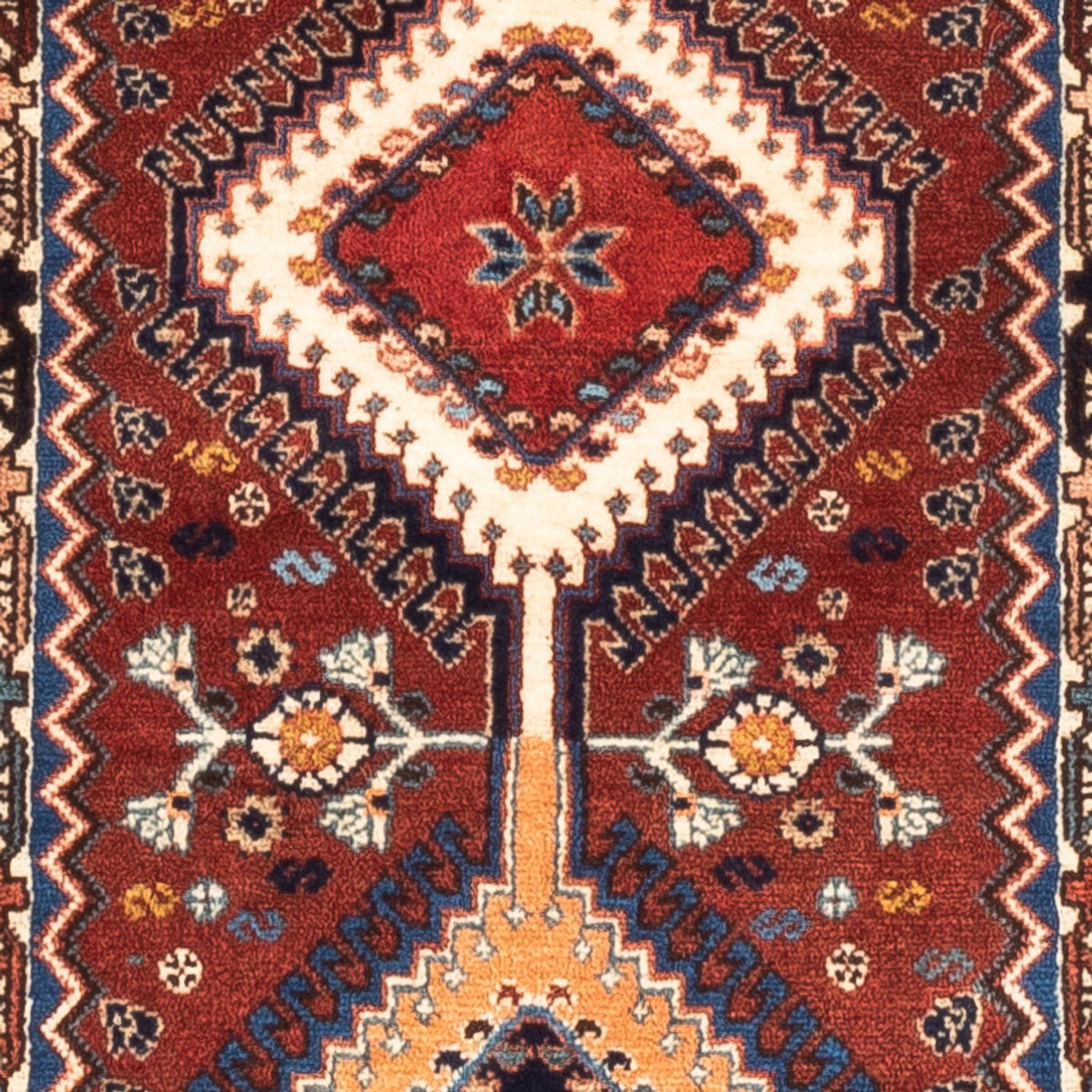 Løber Persisk tæppe - Nomadisk - 194 x 60 cm - rød