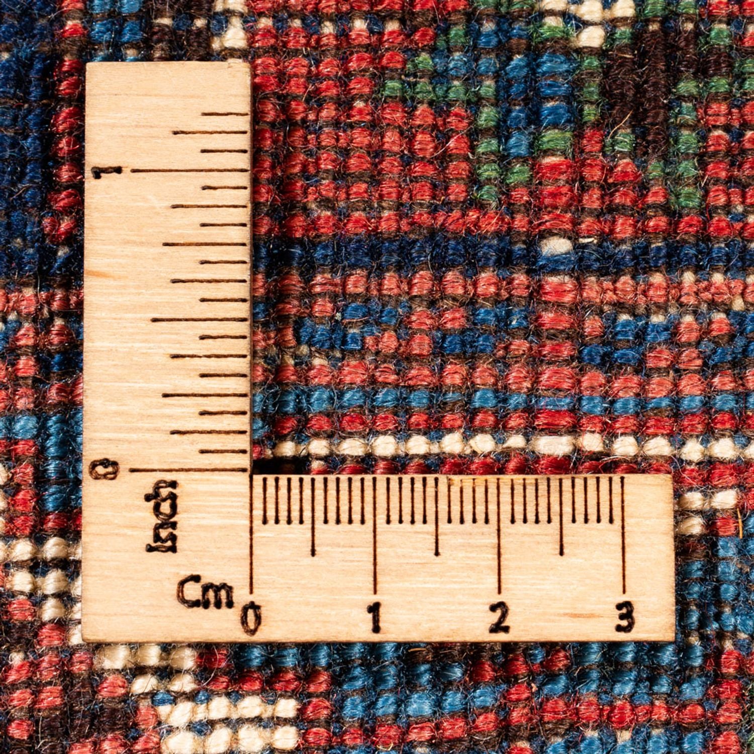 Persisk tæppe - Nomadisk - 115 x 82 cm - rød