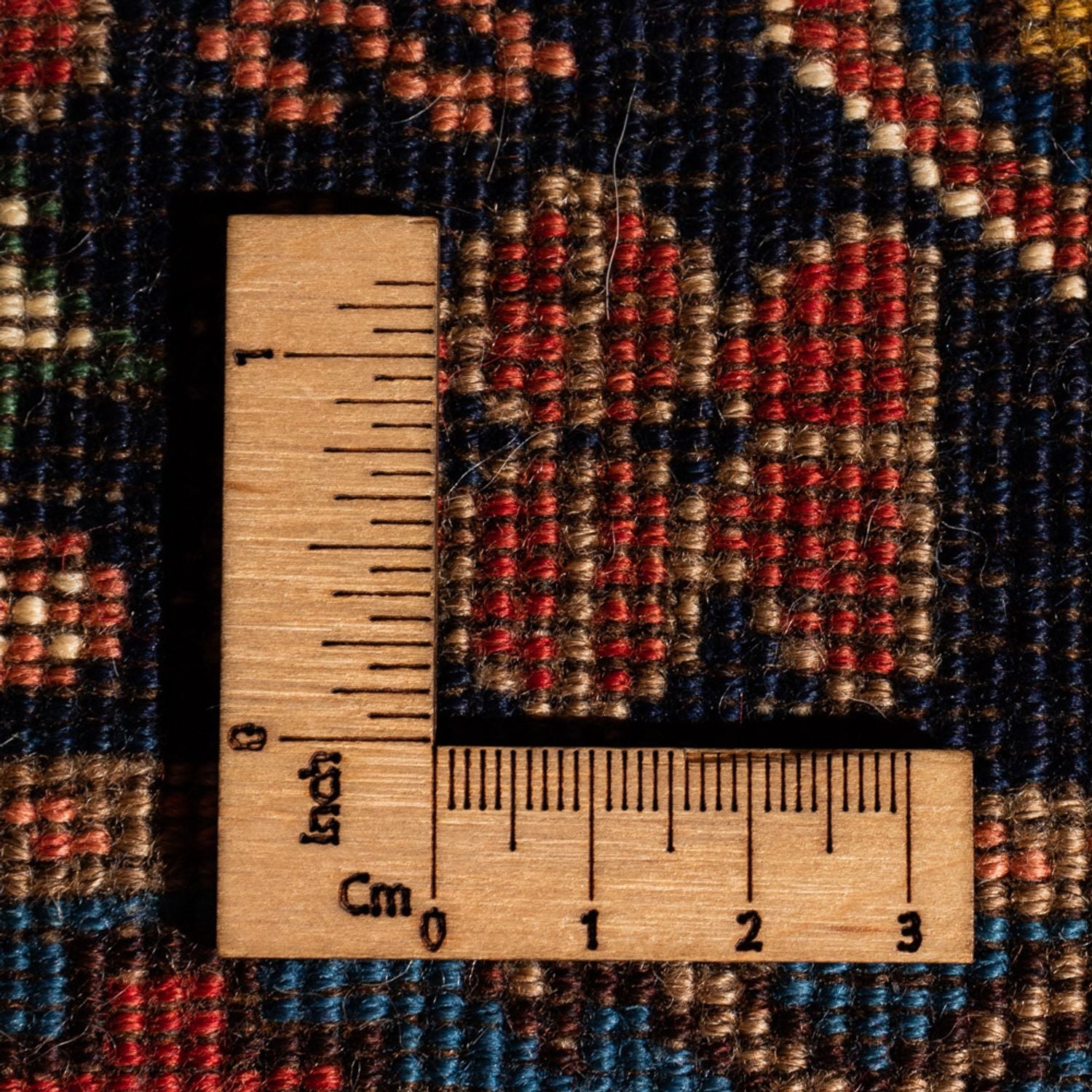 Persisk tæppe - Nomadisk - 130 x 80 cm - gul