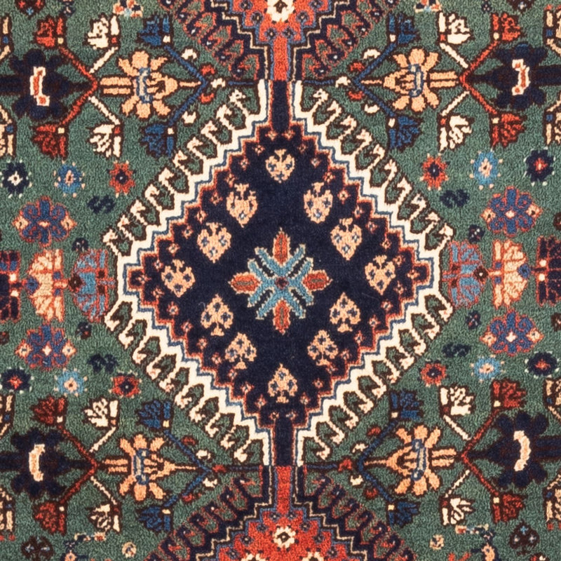 Persisk tæppe - Nomadisk - 130 x 80 cm - grøn