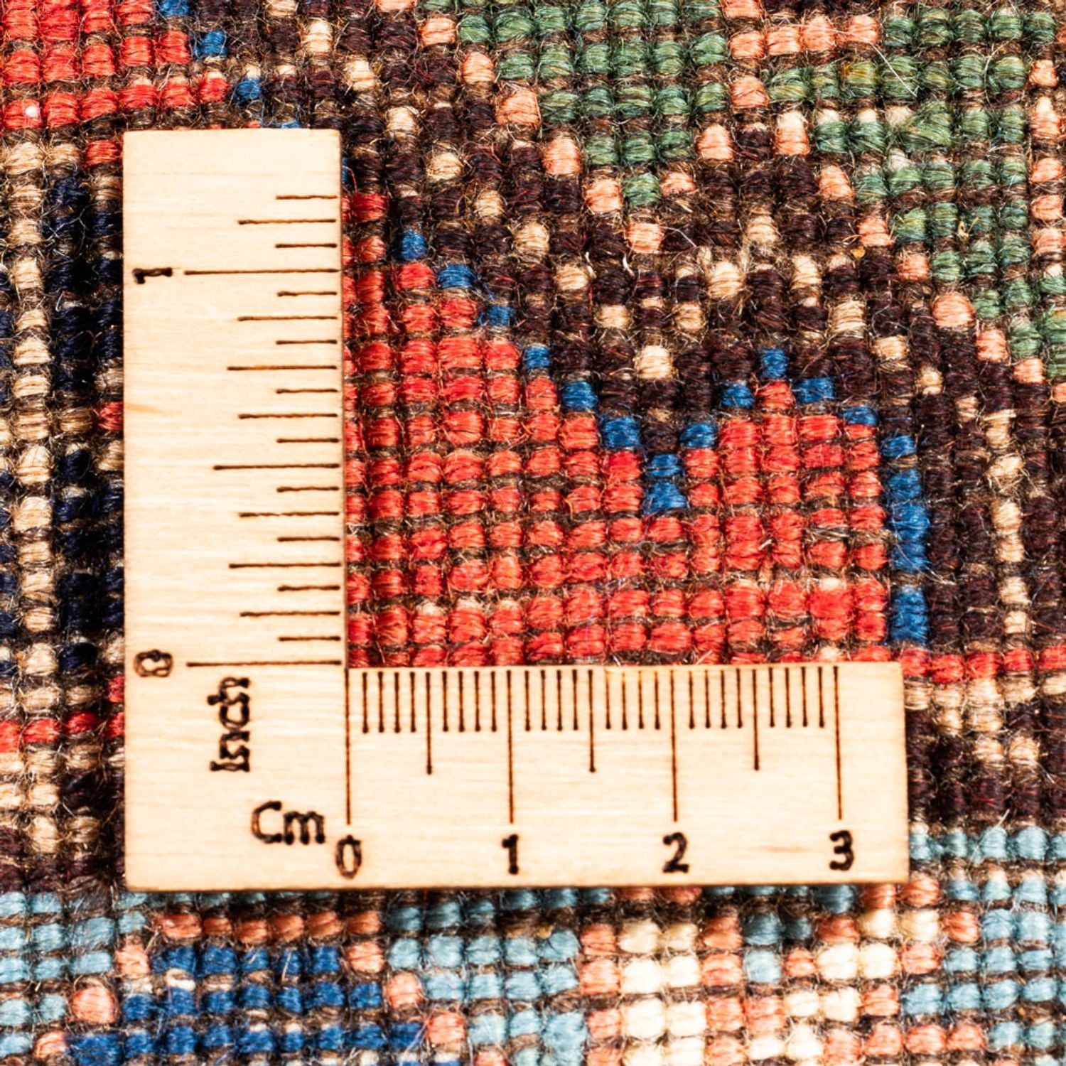 Persisk tæppe - Nomadisk - 130 x 80 cm - grøn