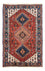 Persisk tæppe - Nomadisk - 123 x 81 cm - rød