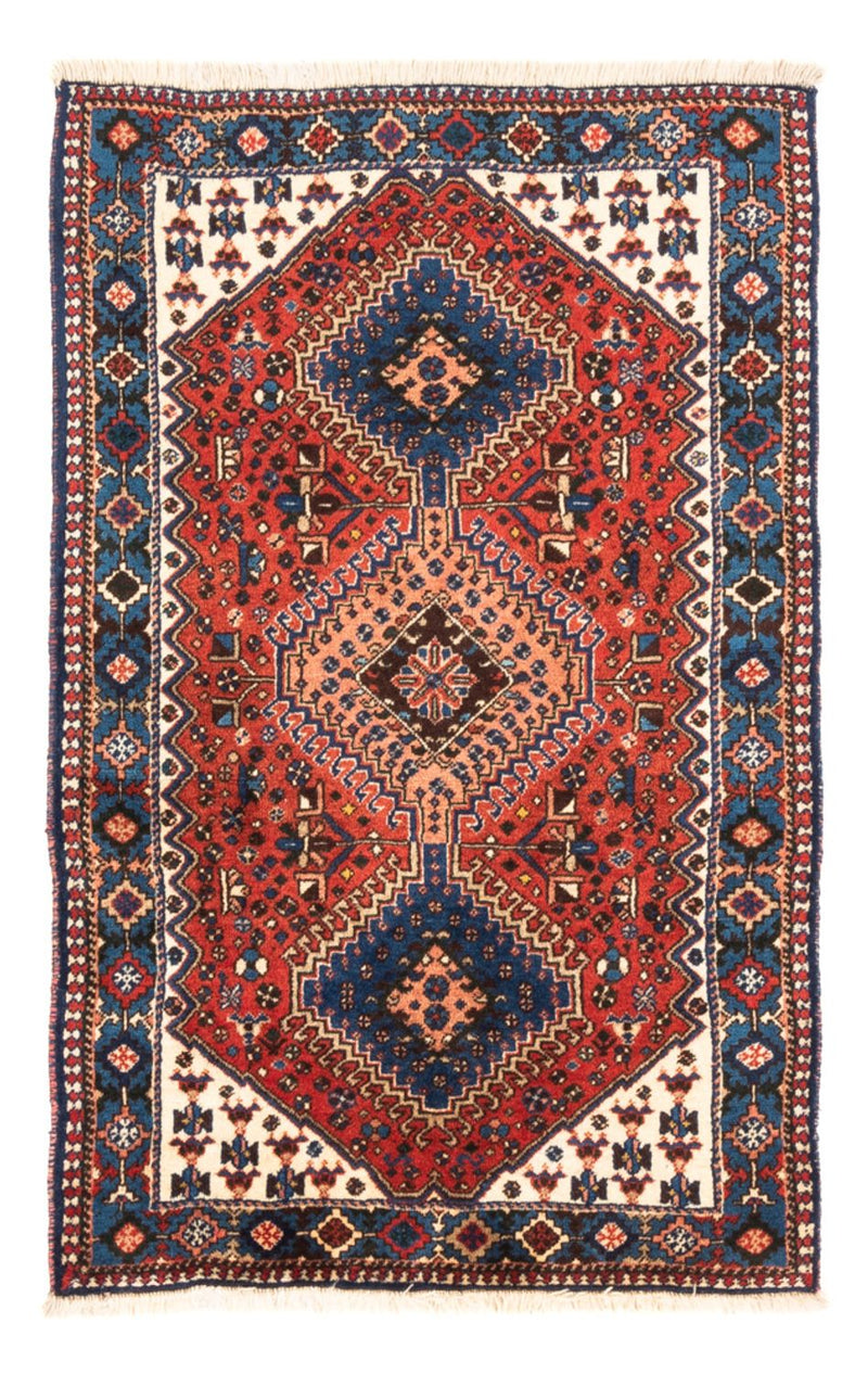 Persisk tæppe - Nomadisk - 123 x 81 cm - rød