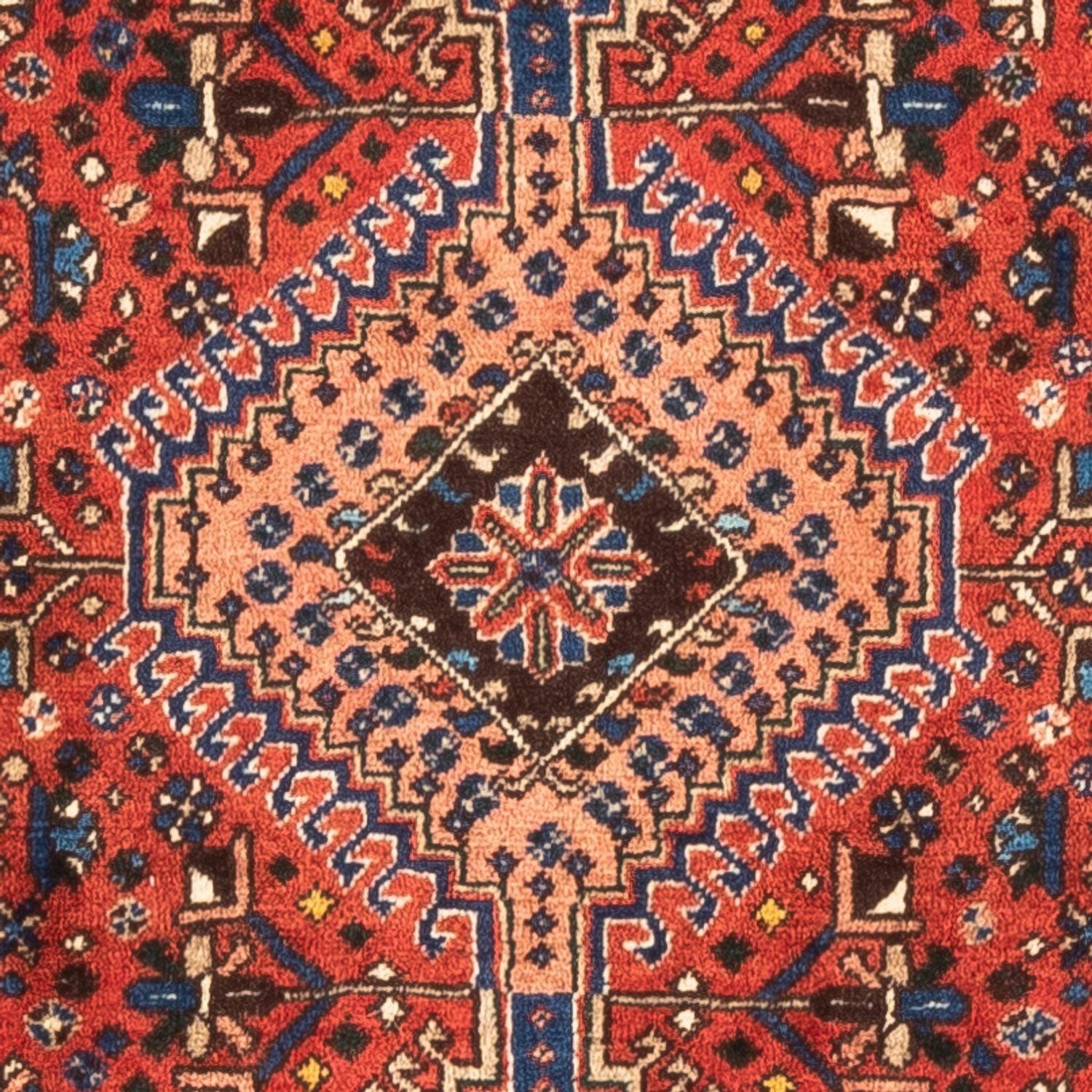 Persisk tæppe - Nomadisk - 123 x 81 cm - rød