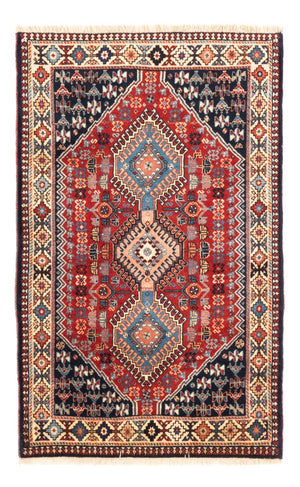 Persisk tæppe - Nomadisk - 128 x 82 cm - rød