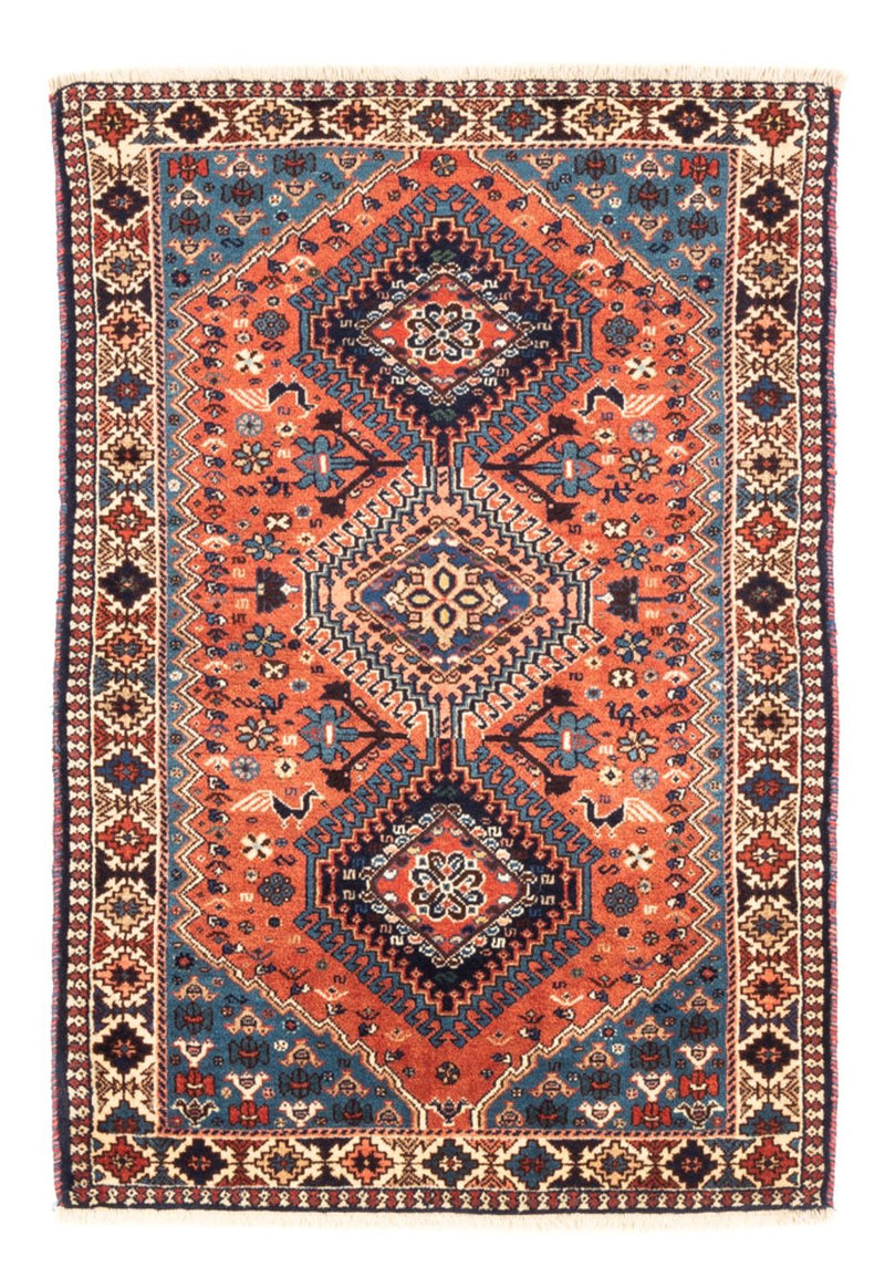 Persisk tæppe - Nomadisk - 125 x 81 cm - rød