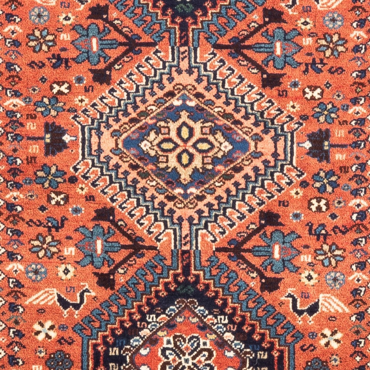 Persisk tæppe - Nomadisk - 125 x 81 cm - rød