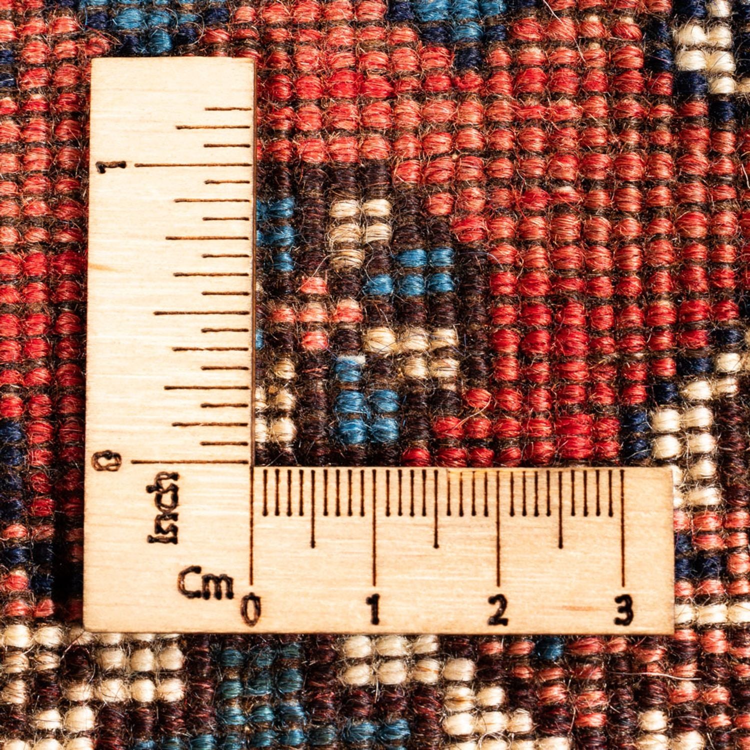 Persisk tæppe - Nomadisk - 125 x 81 cm - rød