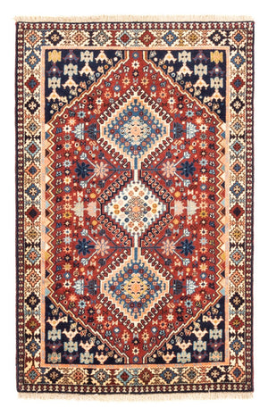 Persisk tæppe - Nomadisk - 131 x 86 cm - rød