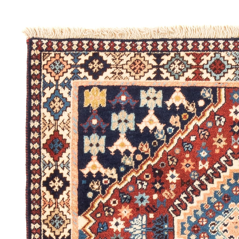 Persisk tæppe - Nomadisk - 131 x 86 cm - rød