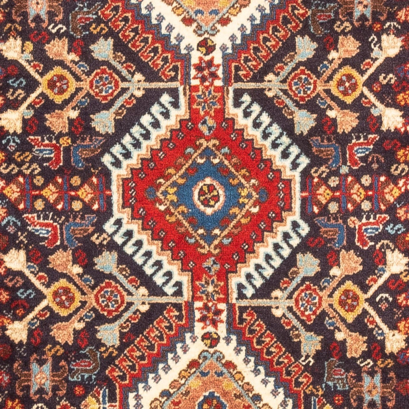 Persisk tæppe - Nomadisk - 130 x 80 cm - mørkeblå