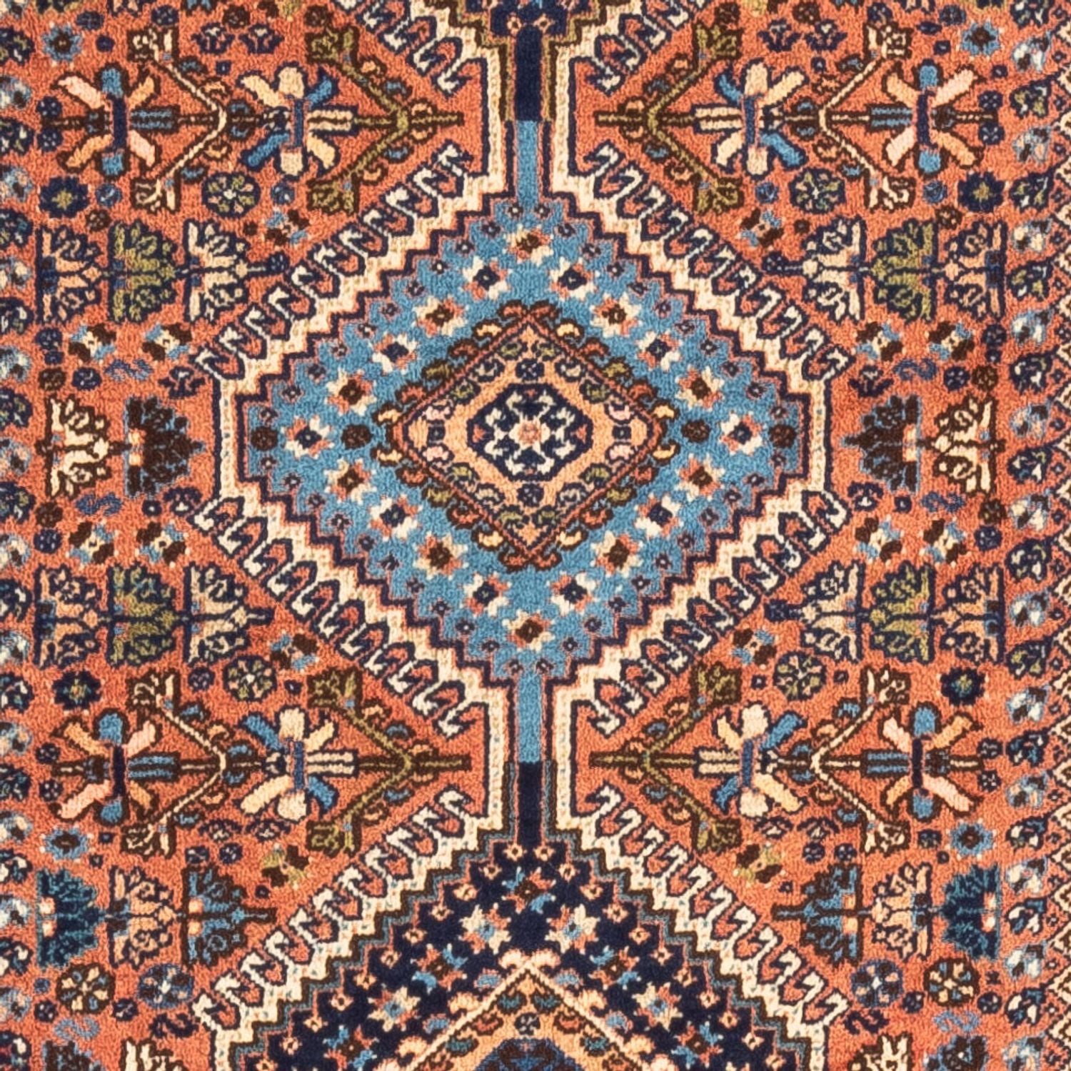 Løber Persisk tæppe - Nomadisk - 197 x 80 cm - rød