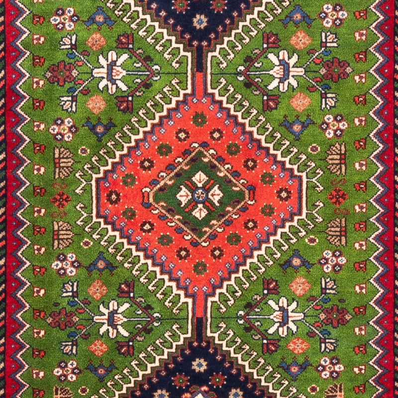 Løber Persisk tæppe - Nomadisk - 212 x 80 cm - grøn