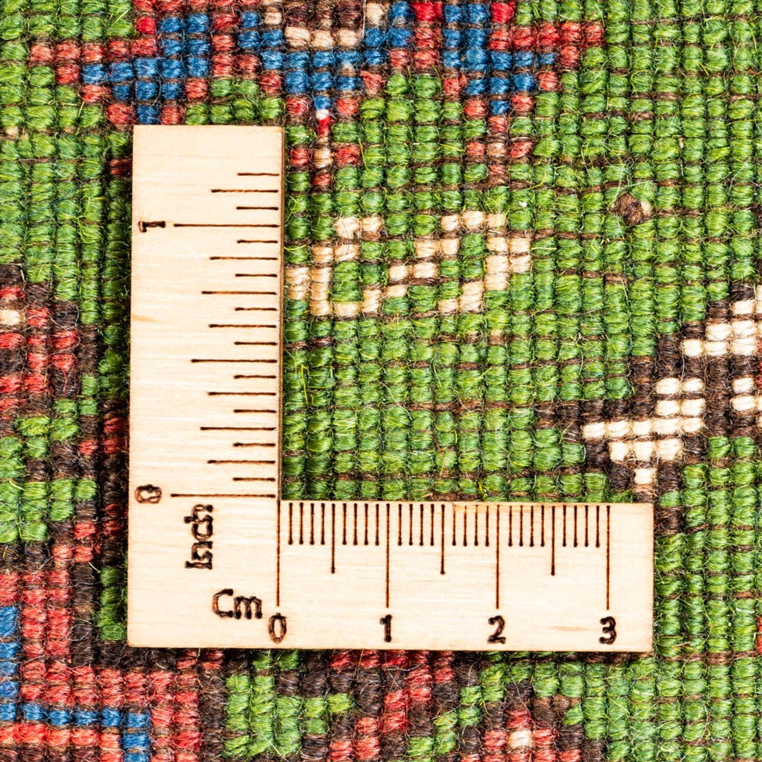 Løber Persisk tæppe - Nomadisk - 212 x 80 cm - grøn