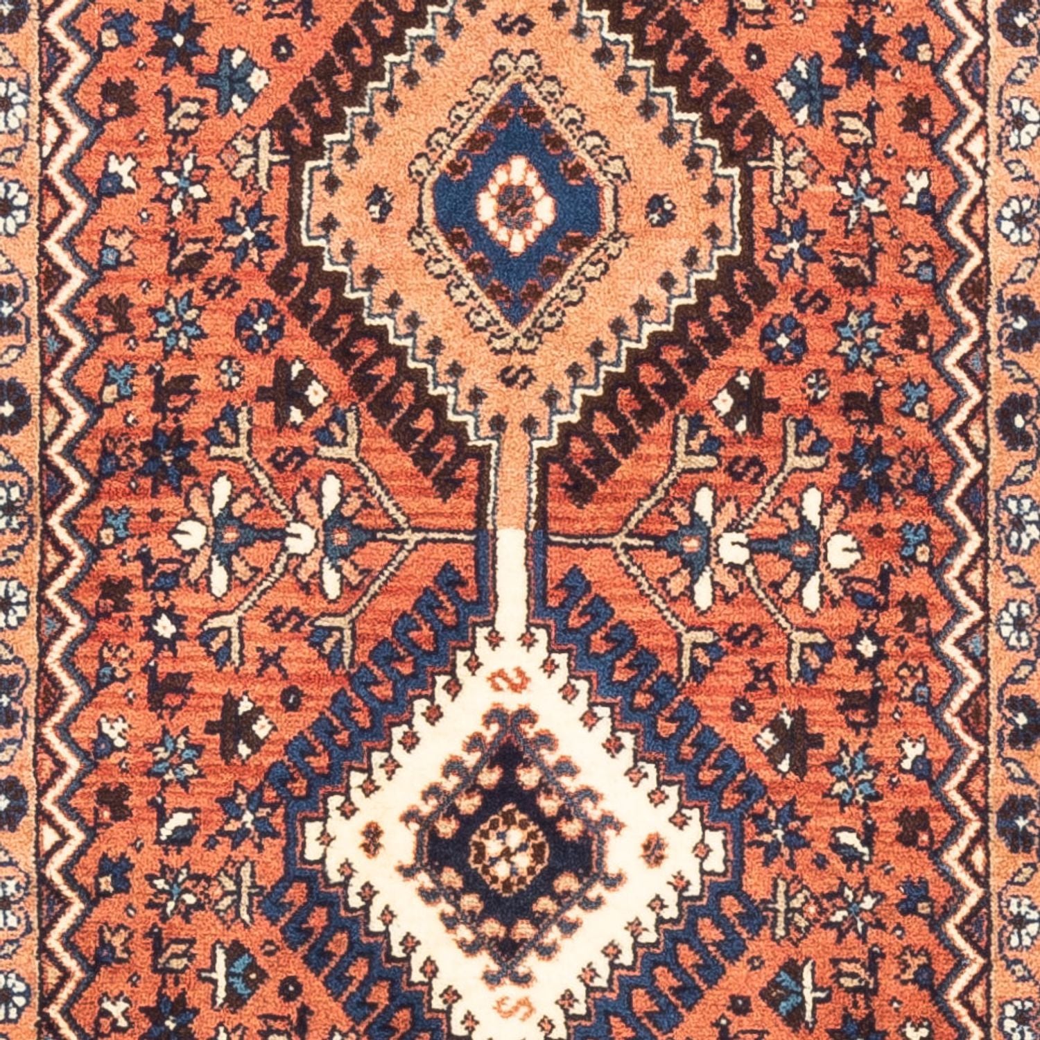 Løber Persisk tæppe - Nomadisk - 190 x 80 cm - rød