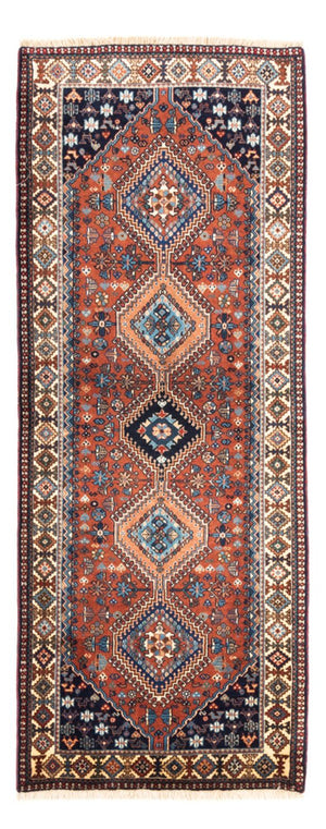 Løber Persisk tæppe - Nomadisk - 205 x 83 cm - rød