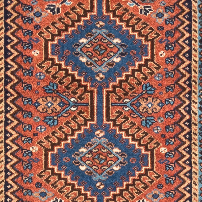 Løber Persisk tæppe - Nomadisk - 195 x 60 cm - rød