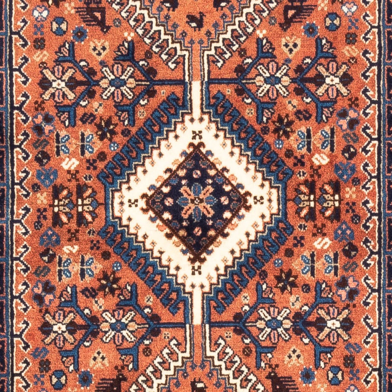 Løber Persisk tæppe - Nomadisk - 200 x 80 cm - rød