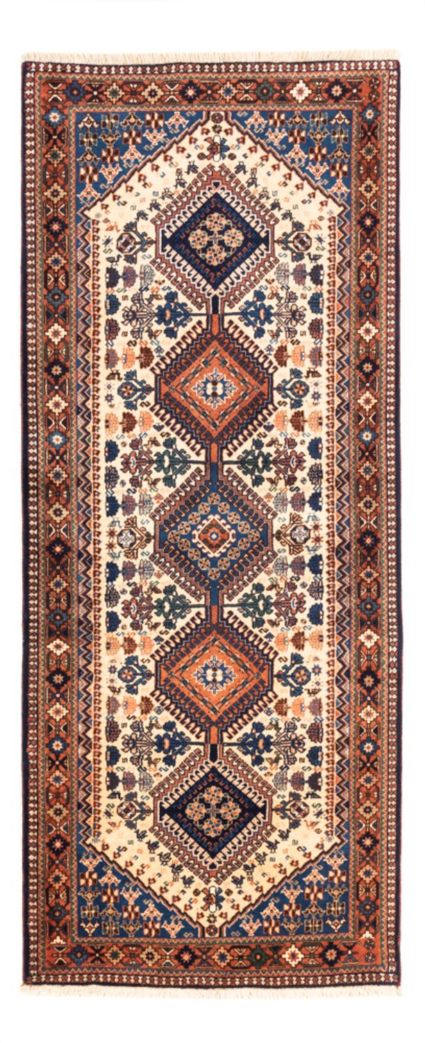 Løber Persisk tæppe - Nomadisk - 195 x 83 cm - creme