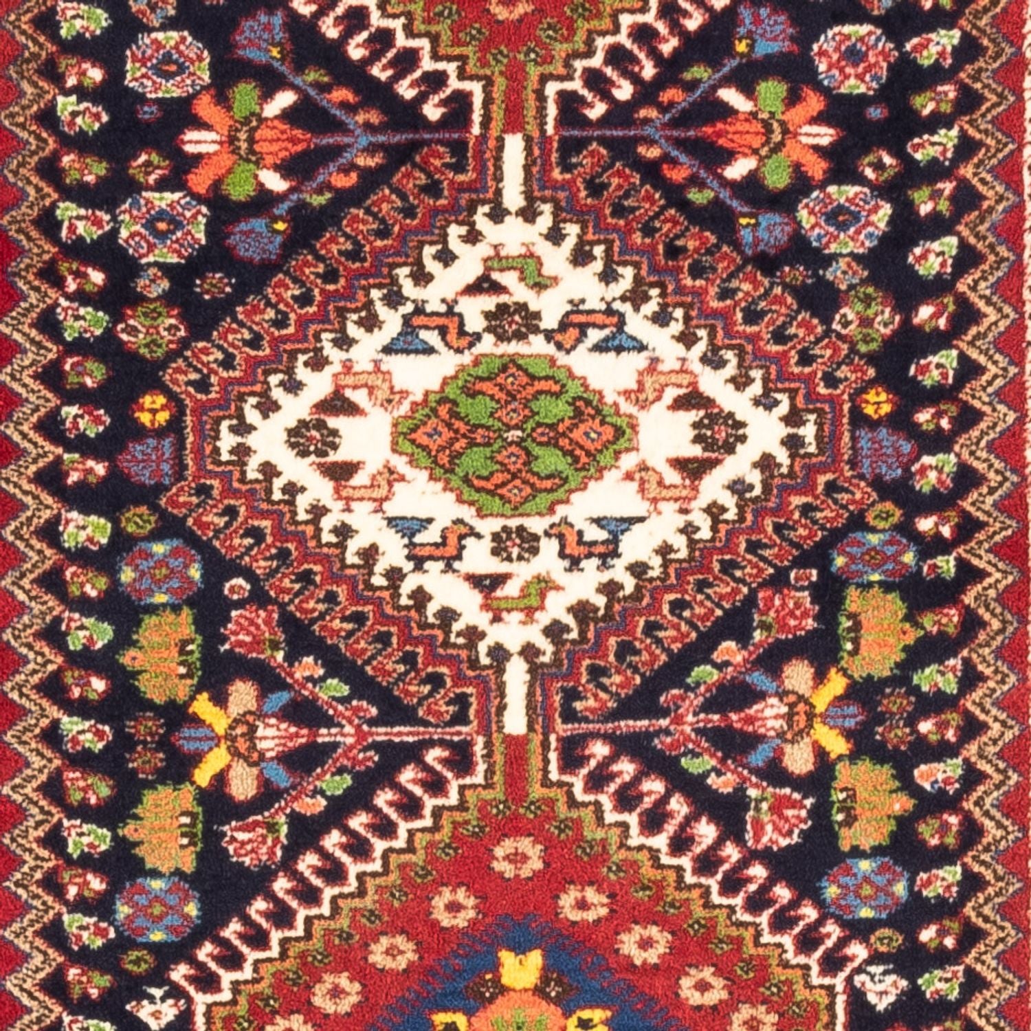 Løber Persisk tæppe - Nomadisk - 190 x 80 cm - mørkeblå