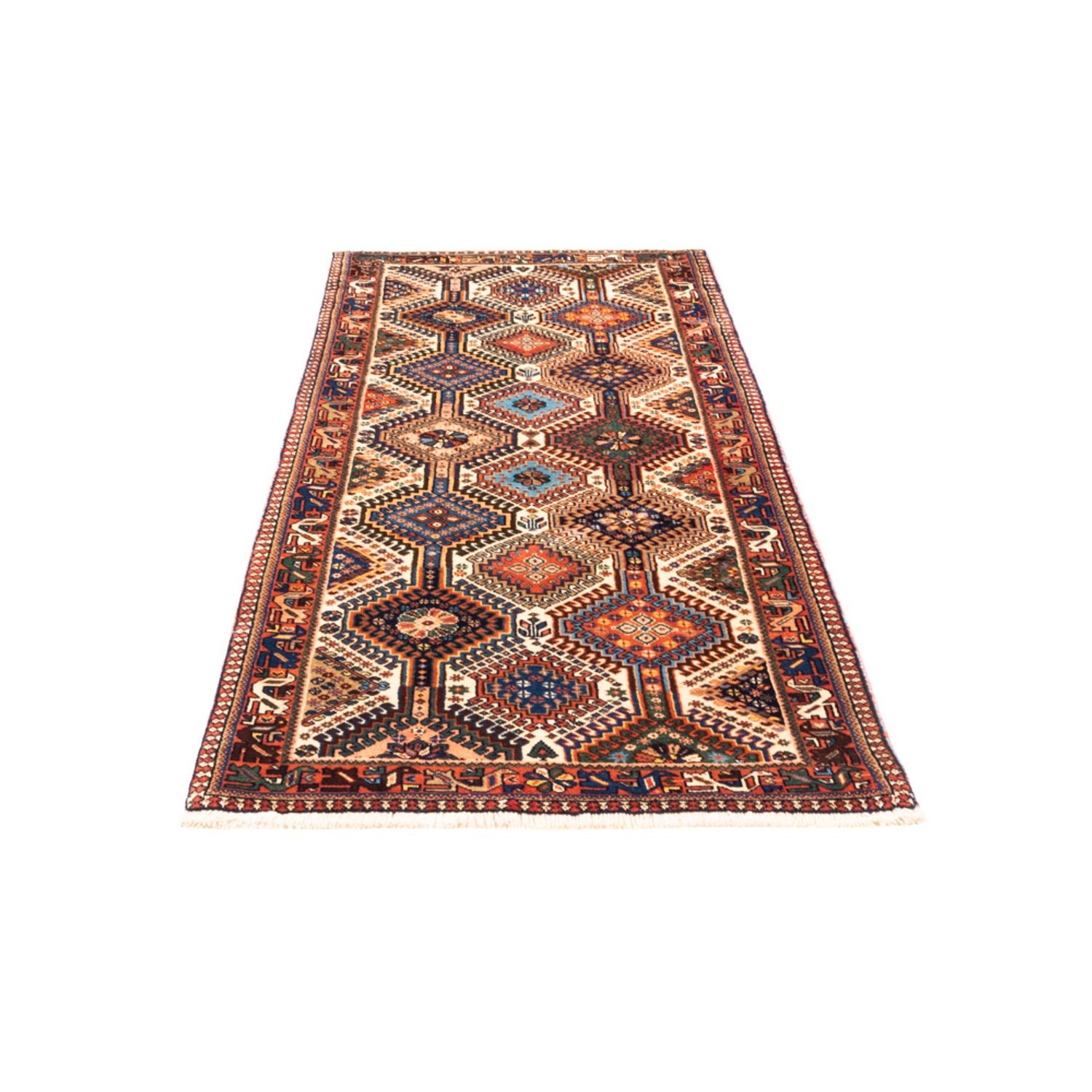 Løber Persisk tæppe - Nomadisk - 198 x 80 cm - beige