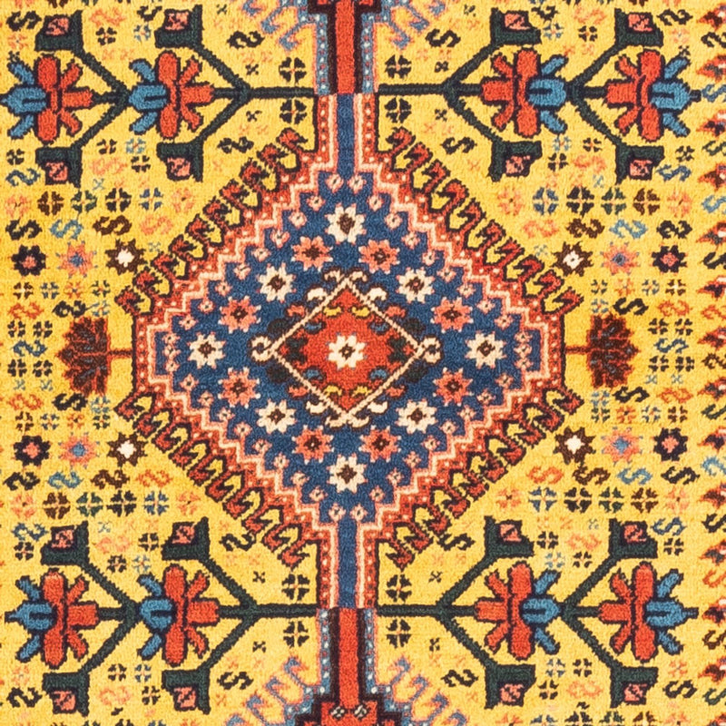 Løber Persisk tæppe - Nomadisk - 195 x 83 cm - gul