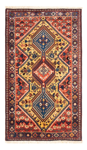 Persisk tæppe - Nomadisk - 148 x 85 cm - gul