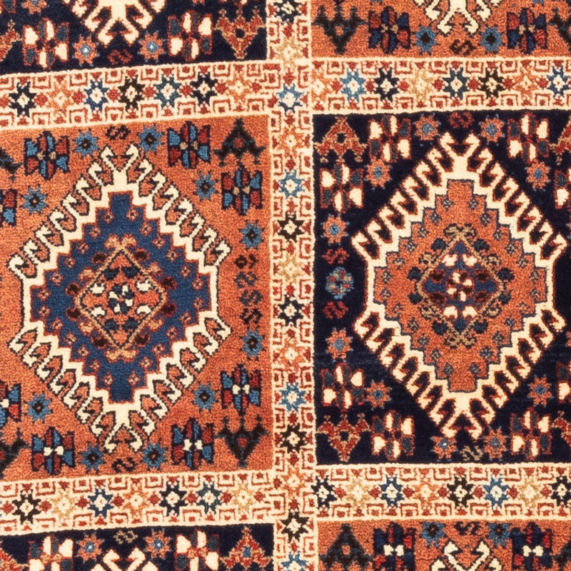 Persisk tæppe - Nomadisk - 128 x 80 cm - flerfarvet
