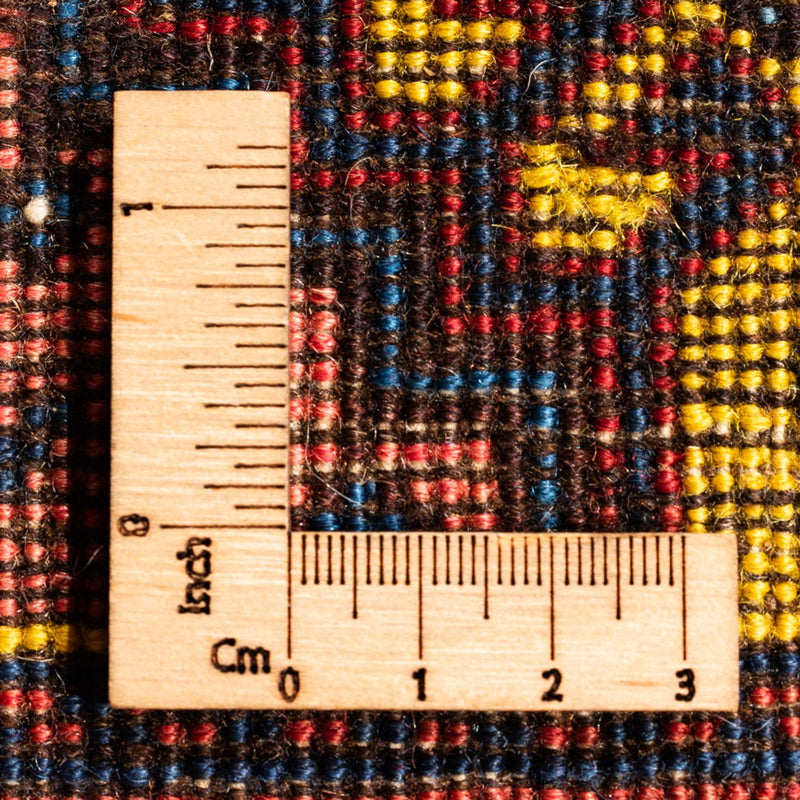 Persisk tæppe - Nomadisk - 128 x 78 cm - gul