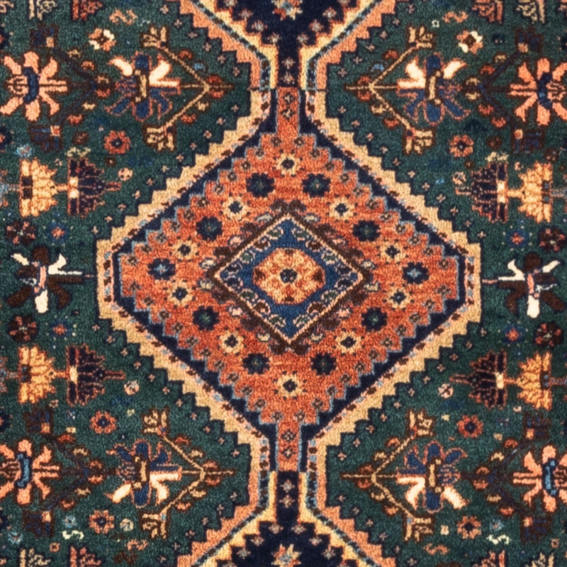 Persisk tæppe - Nomadisk - 127 x 85 cm - mørkeblå