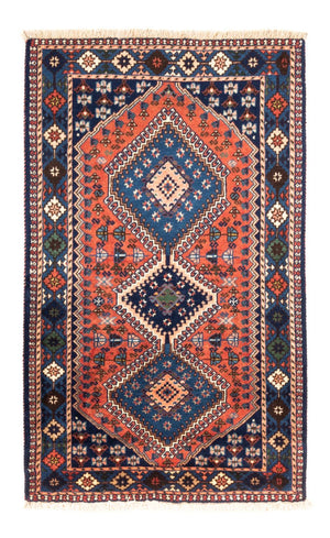 Persisk tæppe - Nomadisk - 135 x 85 cm - rød
