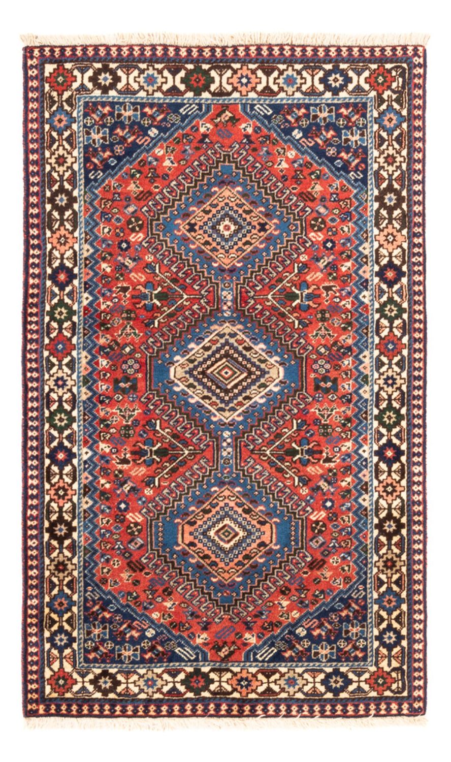 Persisk tæppe - Nomadisk - 128 x 75 cm - rød