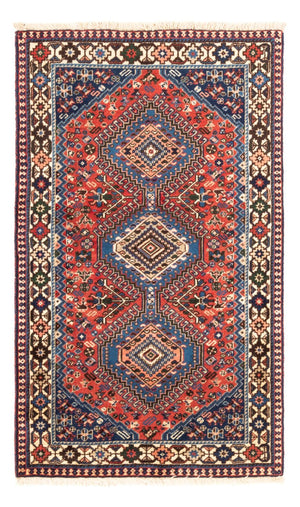 Persisk tæppe - Nomadisk - 128 x 75 cm - rød