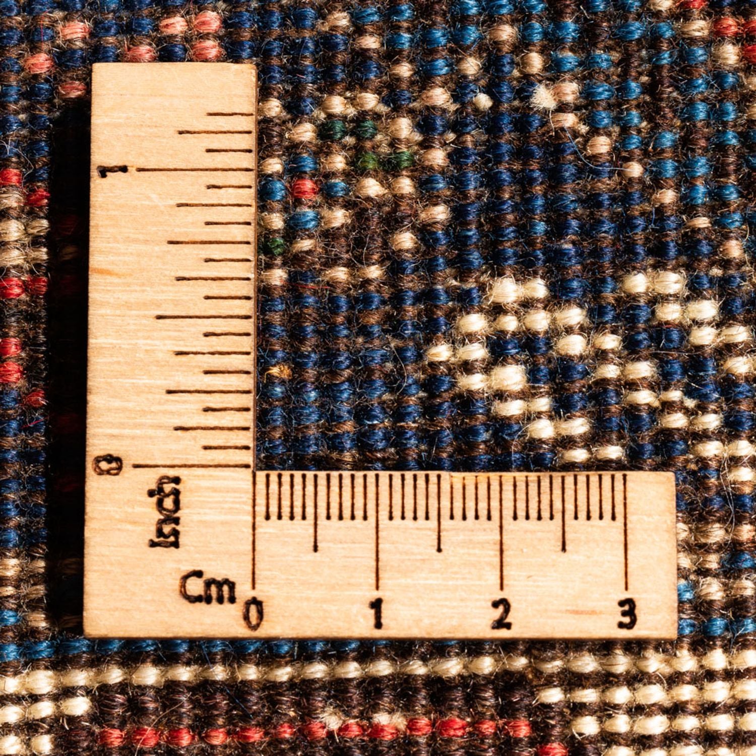 Persisk tæppe - Nomadisk - 128 x 75 cm - rød