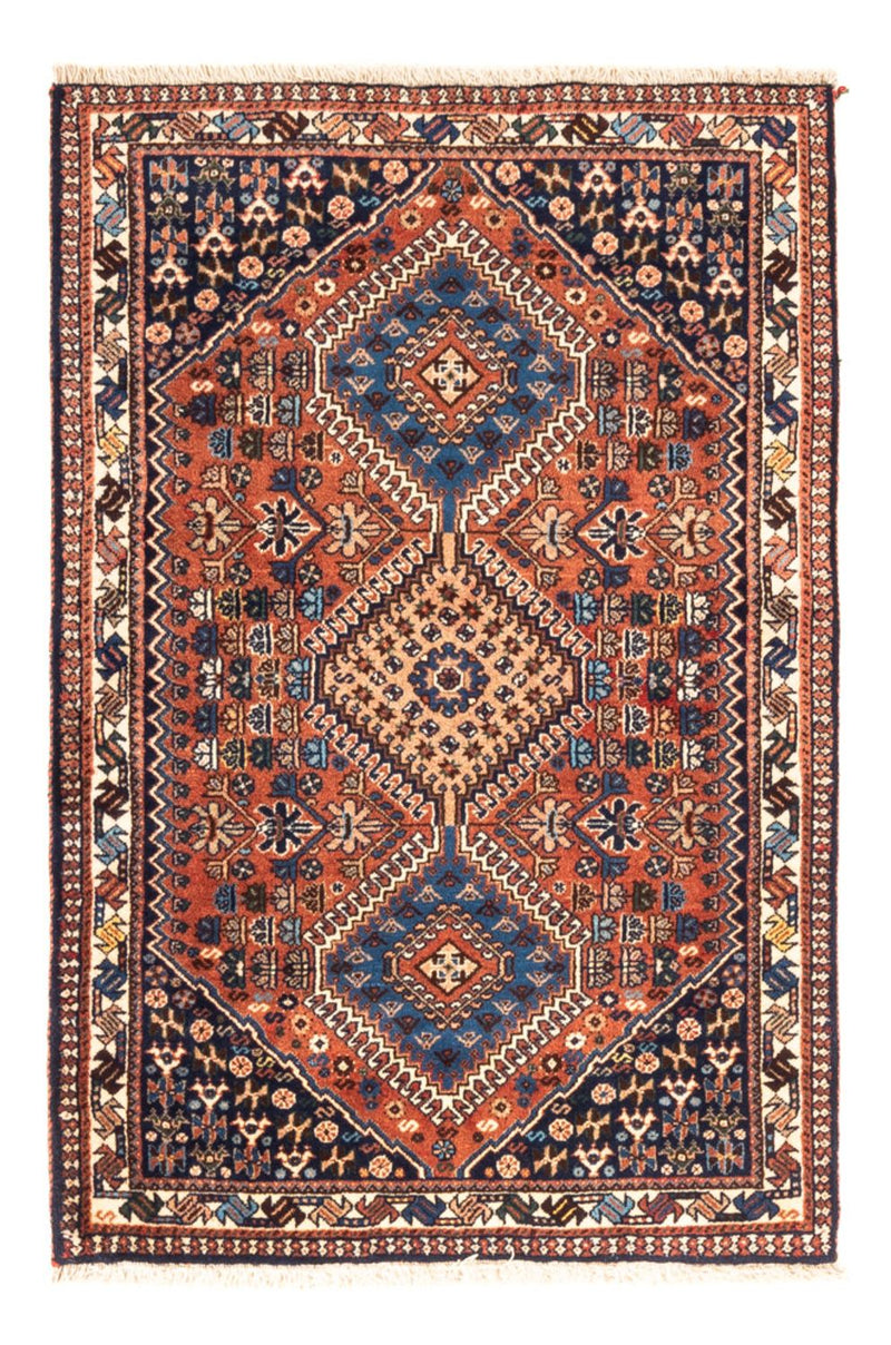 Persisk tæppe - Nomadisk - 125 x 84 cm - rød