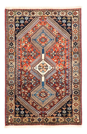 Persisk tæppe - Nomadisk - 130 x 85 cm - rød