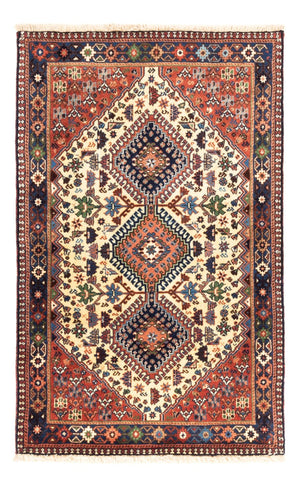 Persisk tæppe - Nomadisk - 130 x 80 cm - creme