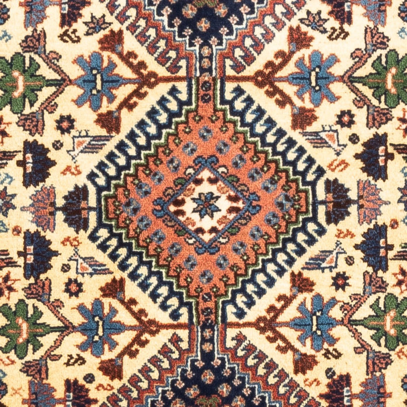 Persisk tæppe - Nomadisk - 130 x 80 cm - creme