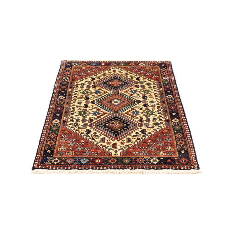 Persisk tæppe - Nomadisk - 130 x 80 cm - creme